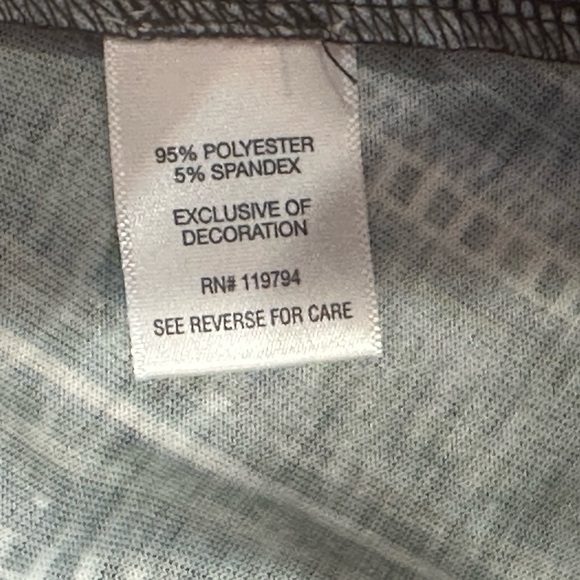 NWT SIZE M ONE WORLD Women's Multicolor Striped Tunic - Picture 9 of 9